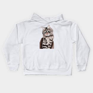 Cat cut Kids Hoodie